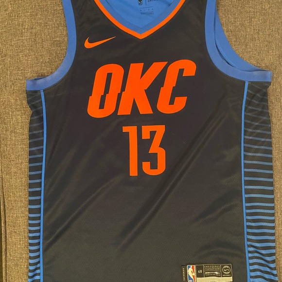 Paul George OKC Jersey